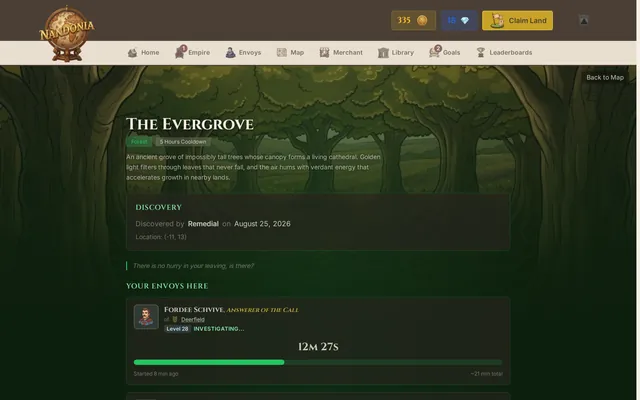 Wonder: The Evergrove, desktop screenshot
